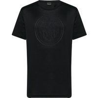 T-Shirt mit gesticktem Löwen-Motiv