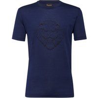 Herren T-Shirt mit Löwenprint