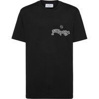 Rundhals Racing Grafik T-Shirt