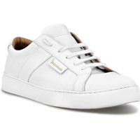 Herren Sneaker im schwarzen Lederlook