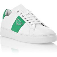 Leder Low-Top Mode Sneaker