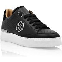 Leder Low-Top Mode Sneaker