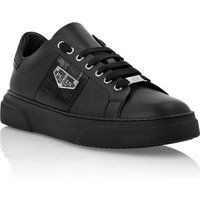 Leder Low-Top Mode Sneaker