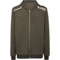Sportliche Kapuzen-Sweatjacke mit Reißverschluss