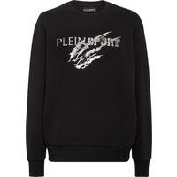 Plein Sport Baumwollfleece-Sweatshirt