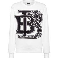 Baumwollfleece-Sweatshirt mit Grafikprint