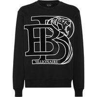 Baumwollfleece-Sweatshirt mit Grafikprint