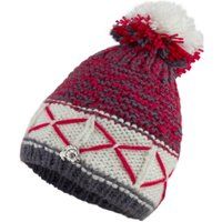 Wintermütze mit Bommel und Fleecefutter