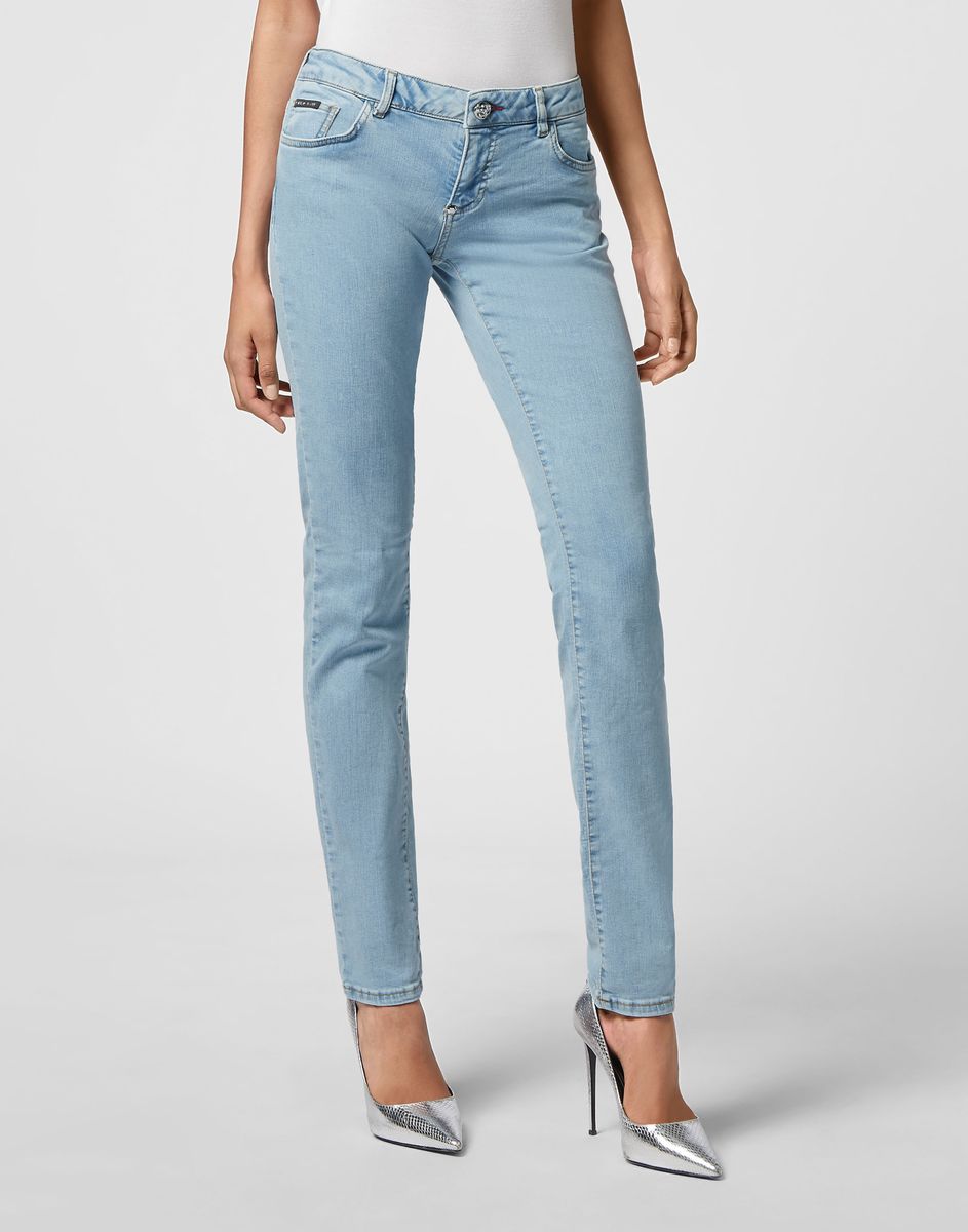 Slim Fit Denim Jeggings