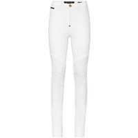 Skinny Fit Jeans im Biker-Stil