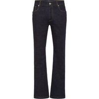 Jeans mit regulärer Passform in dunkler Waschung