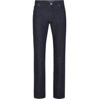 Jeans mit regulärer Passform und dunkler Waschung