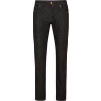 Schwarze Jeans mit regulärer Passform