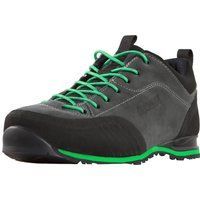 Herren Wander Trekking Schuhe Grüne Akzente