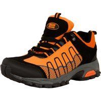 Damen Orangefarbene Wander-Trekkingschuhe