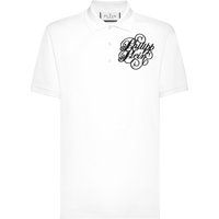 Herren Piqué-Poloshirt mit Logo