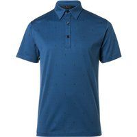 Polohemd aus Baumwolljersey mit Muster