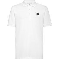 Klassisches Baumwoll-Piqué-Poloshirt