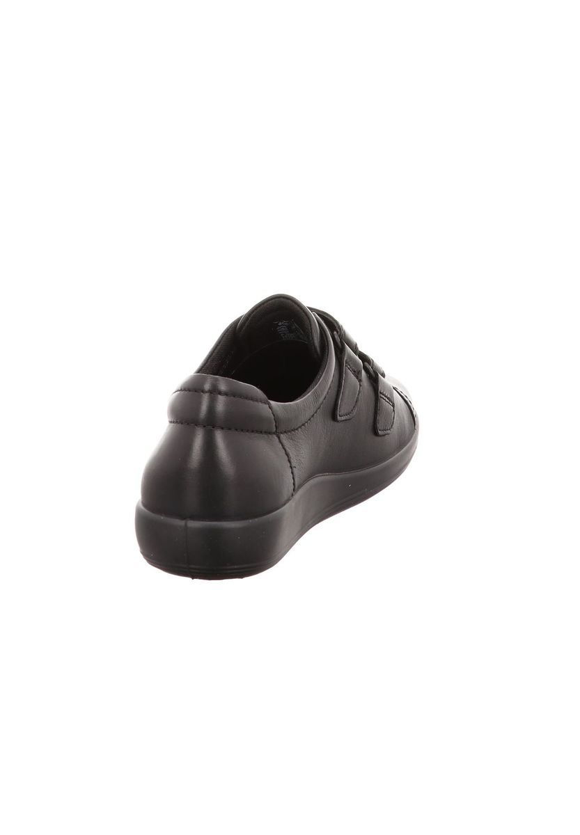 Leder Sneaker mit Klettverschluss