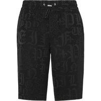 Monogramm Jacquard Baumwoll Bermuda Shorts