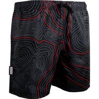 Herren Badehose Topografisches Muster