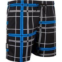 Karierte Badehose mit Kordelzug
