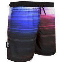 Gestreifte Badehose mit Kordelzug