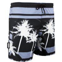 Herren Badeshorts mit Palmenmuster