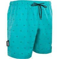 Farbblock Badeshorts mit Kordelzug