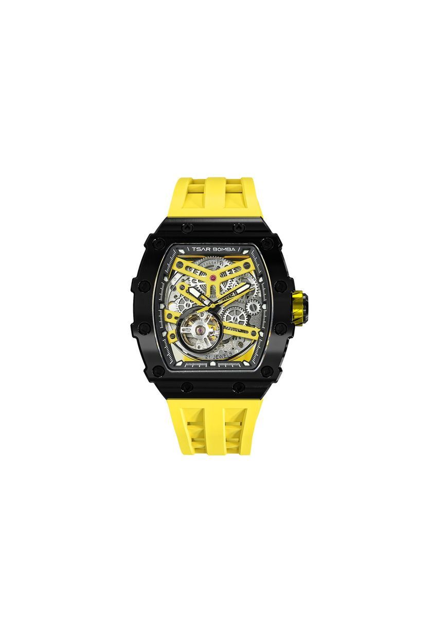 Automatische Skelett-Armbanduhr für Herren