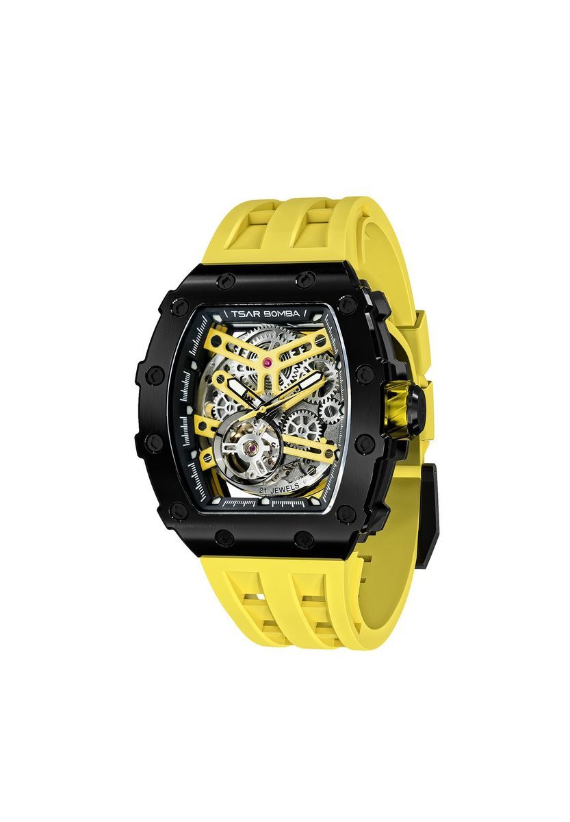 Automatische Skelett-Armbanduhr für Herren