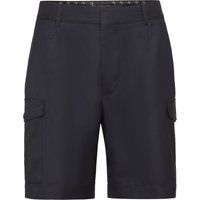 Cargo-Shorts aus Wollmischung