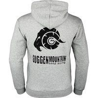 Herren Kapuzenpullover mit Reißverschluss und Logo