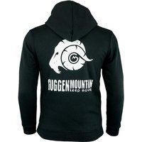 Herren Fleece gefütterter Grafik Hoodie