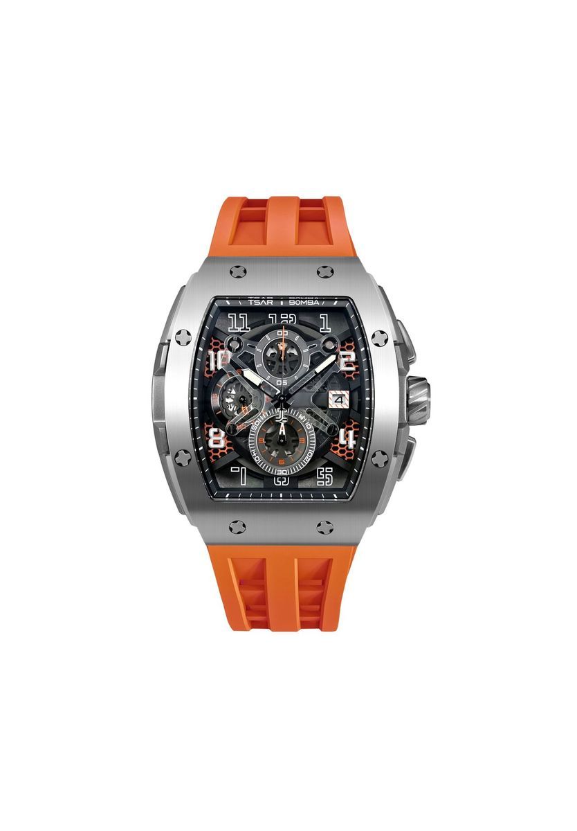 Moderne Edelstahl-Quarz-Armbanduhr