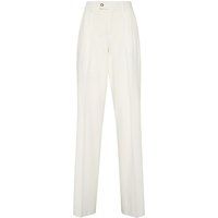 Elegante Bundfaltenhose mit geradem Bein