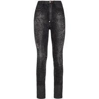 Hochtaillierte Denim Jeggings
