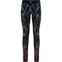 Verzierte Jeggings mit Zebra-Muster