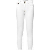 Hochtaillierte Stretch-Denim-Jeggings
