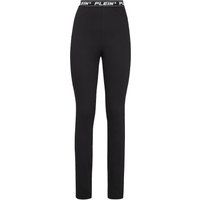 Stretch Denim Jeggings mit Logo-Bund