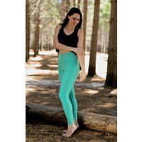 Nahtlose, hoch taillierte Sportleggings