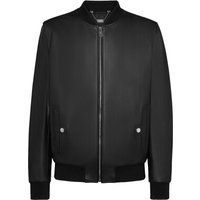 Klassische Bomberjacke aus Nappa-Leder