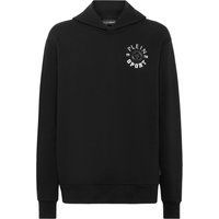 Herren Fleece Kapuzenpullover mit Grafikprint