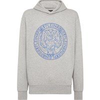 Hoodie mit Grafikprint aus Baumwollmischung