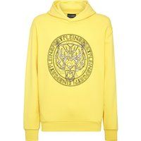 Hoodie mit Grafikprint aus Baumwollmischung