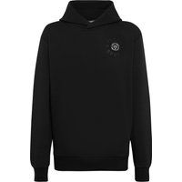Kapuzenpullover aus Fleece mit Relaxed Fit