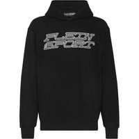 Fleece-Hoodie Plein Sport mit entspannter Passform