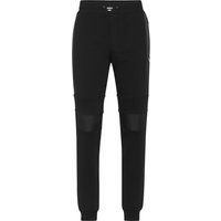 Iconic Plein Baumwollfleece-Jogginghose