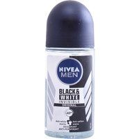 Men Black & White Invisible Deodorant Roll-on 50 ml