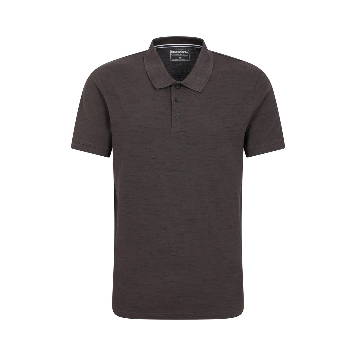 Herren-Piqué-Poloshirt mit Struktur